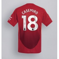 Camiseta Manchester United Casemiro #18 Primera Equipación Replica 2024-25 mangas cortas